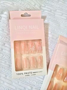 pink nude Nails and a freebie🔥