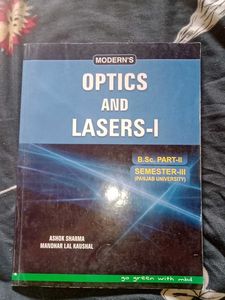 Modern's Optics and Lasers-I Textbook