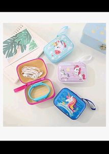 1 Pcs Earphone Hard Case Pouch