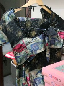 Silk Saree And One Designer Black Sare