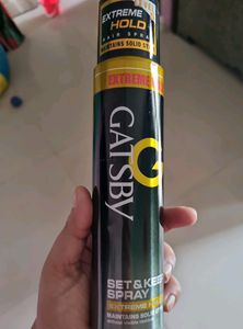 Gatsby Set & Keep Hair Spray - Extreme Hold, 250ml