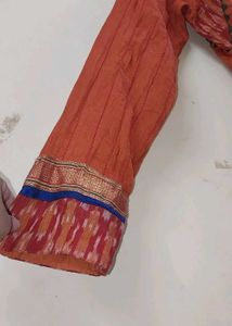 Beautiful Orange Ethnic long