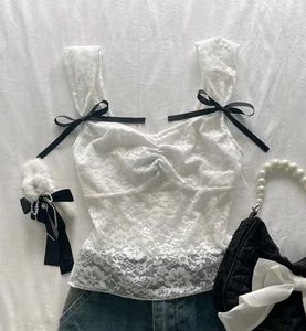 y2k Cute Lace Tank Top