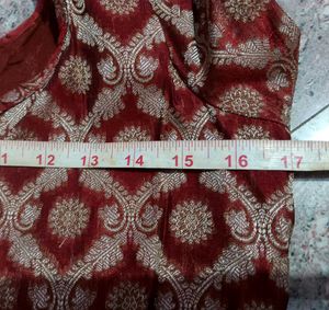 original Banarasi Suit with/Lancha heavy dupatta.