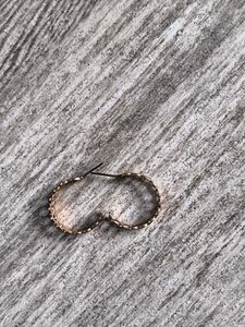 Elegant Textured Hoop Earrings