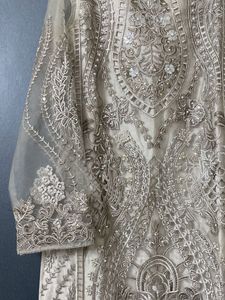 Pakistani heavy work kurta set with dupatta