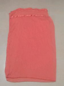 Orange Full Party Wear Gown With Pant &amp;shall
