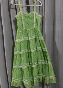 lolita coquette kawaii green dress for princess 💚