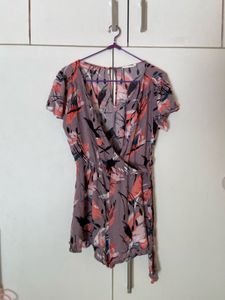 Stylish Floral Print Jumpsuit