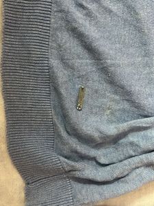 Light Blue V-Neck Sweater