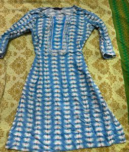 /Elegant Blue kurti