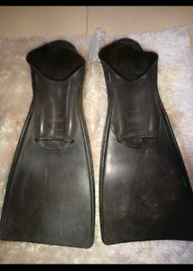 Black Swim Fins UK 9.5