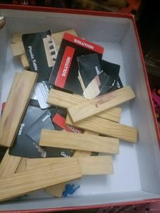 Brain Builder Woodden Building Blocks Game