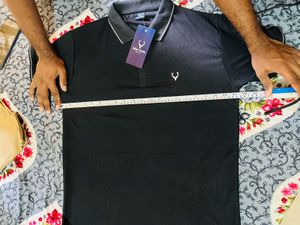 Imported Allen Solly Black T-Shirt new wdt tag
