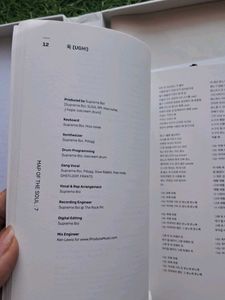 BTS MOTS 7 Album - Version 4 Unsealed with Inclusi