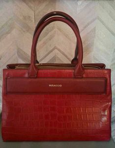 Miraggio Red tote bag