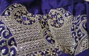 Designer Embroidered saree