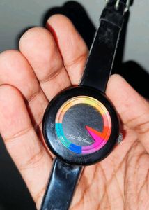 Original 197O's Chromachron Mystery Dial Watch