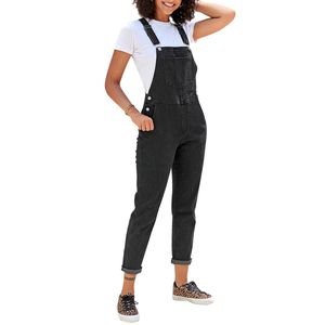 Premium Charcoal Denim Dungree Fits For S & M