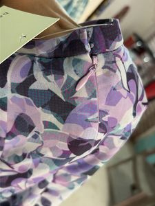Purple Floral Midi Skirt