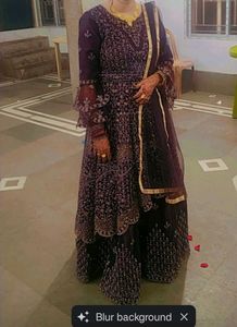 Trail Top With Skirt And Dupatta