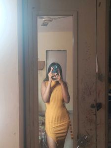 Sleeveless Ribbed Bodycon Dress