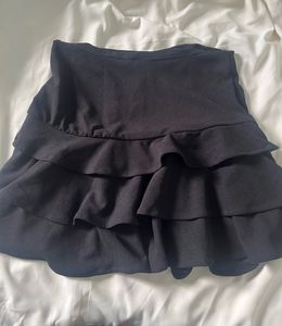 Black Frill Skirt