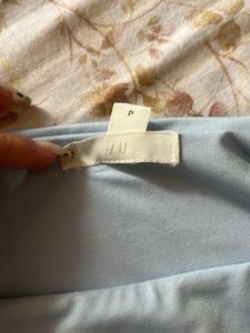 Light Blue Long Sleeve Bodysuit