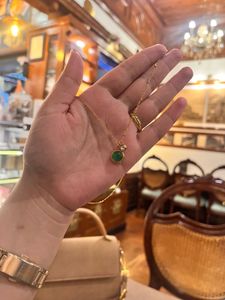Elegant Green Gemstone Necklace