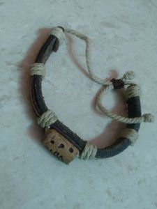 Genuine Leather And Stone Band