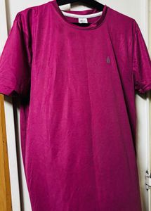 Vibrant Pink Gym T-Shirt