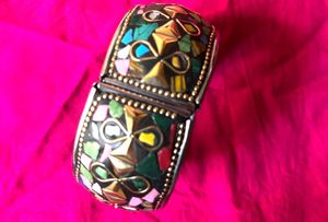 Boho Beaded Cuff Bracelet