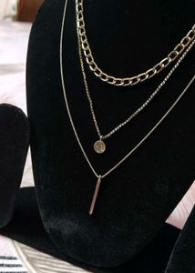 Layered Silver Necklace