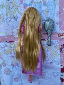 Rapunzel Barbie Doll with Long Hair and Brush