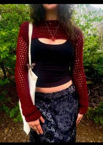 Crochet Shrug Top