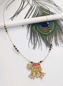 black bead invisible chains