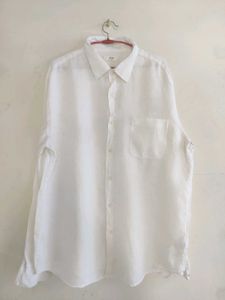 Classic White Linen Shirt