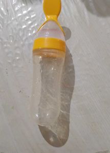 Baby Food Dispensing Spoon Bottle