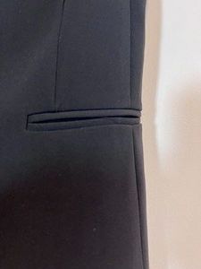 H&amp;M Sleek Black Sleeveless Blazer Vest