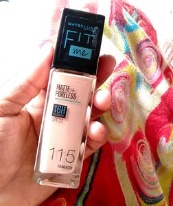 Maybelline Fit Me Foundation Shade -115