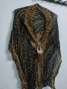 Unique Tie-Dye Dupatta stall scarf college women