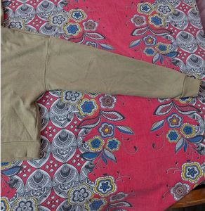 Cozy Cropped Khaki Hoodie