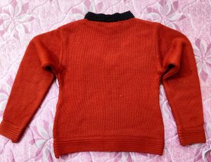 brown - Black Knit Sweater for girls