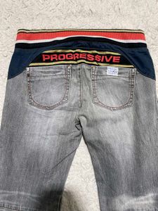 Stylish Grey Flare Jeans