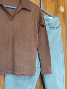 Grey Skinny Fit Jeans