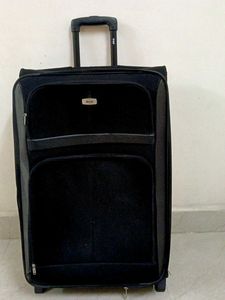 VIP Black Large Suitcase/Trolley bag with lock