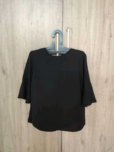 Van Heusen Black Formal Top