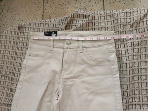 H&amp;M Women's Beige Wide Leg Pants