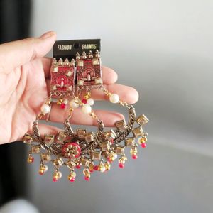 Kundan earrings