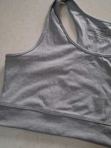 Grey Sports Bra